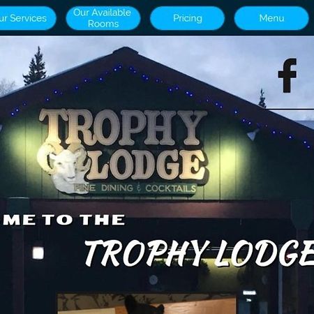 Trophy Lodge Accommodations Delta Junction Exterior foto